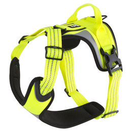 Produktbild von Hurtta Dazzle Sportgeschirr für Hunde Gelb Brustumfang 100-120 cm