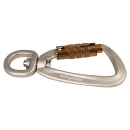 Produktbild von Hurtta Drehverschluss-Karabiner aus Aluminium in Beige
