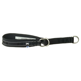 Produktbild von Hurtta ECO Casual Half Choke Erziehungshalsband für Hunde Schwarz aus Polyester wasserabweisend