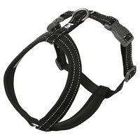 Produktbild von Hurtta ECO Casual Y-Geschirr für Hunde Schwarz 45-55 cm wasserabweisend mit Neopren