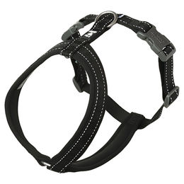 Hurtta ECO Casual Y-Geschirr für Hunde Schwarz 70-80 cm wasserabweisend mit Neopren – Bild 1 von 5