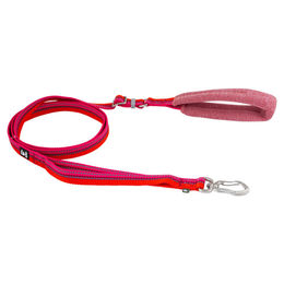Hurtta ECO Hundeleine aus recyceltem Polyester Beetroot Rot 120-180 cm 20 mm – Bild 1 von 7