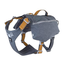 Hurtta Expedition Pack Hunderucksack ECO Schwarz 60-80 cm wasserdicht aus Polyester – Bild 1 von 6