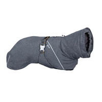 Produktbild von Hurtta Expedition Parka II Hundemantel Winter wasserdicht aus bluesign-geprüftem Material Schwarz Grau