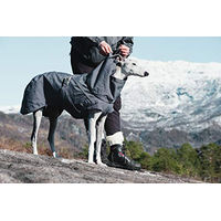 Produktbild von Hurtta Expedition Parka Wintermantel für Hunde Blackberry Schwarz 70 cm wasserdicht