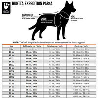 Produktbild von Hurtta Expedition Wintermantel für Hunde Blau wasserdicht Größe XL