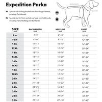 Produktbild von Hurtta Expedition Wintermantel für Hunde Blau Wasserdicht Größe XS