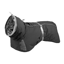 Hurtta Extreme Warmer Hundemantel Winterjacke wasserdicht Grau Schwarz 35cm - 1 Stk. – Bild 1 von 7