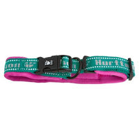Produktbild von Hurtta Hundehalsband Neopren Himbeer-Farn-Grau Größe 60 cm