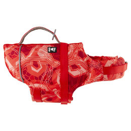 Produktbild von Hurtta Life Savior ECO Hundeschwimmweste Koralle Camouflage für mittlere Rassen 10-20 kg
