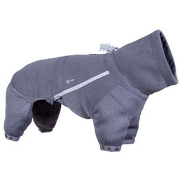 Hurtta Midlayer Fleece Overall Hundemantel Schwarz Grau Größe S – Bild 1 von 4