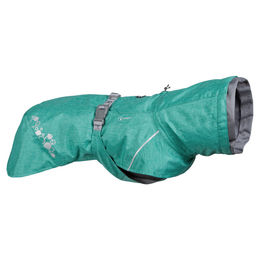Hurtta Monsoon Regenmantel II ECO Hundemantel wasserdicht XS Peacock – Bild 1 von 8