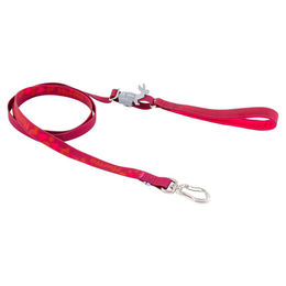 Produktbild von Hurtta Mudventure Hundeleine aus Nylon wasserabweisend Rot 150 cm