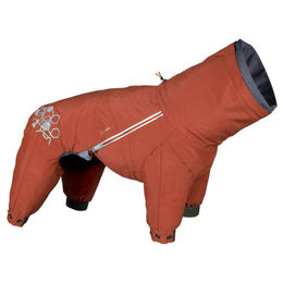 Hurtta Mudventure Overall ECO Hunderegenmantel wasserdicht Cinnamon-Orange Größe S – Bild 1 von 3