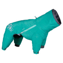 Hurtta Mudventure Overall ECO Hunderegenmantel wasserdicht Türkis Grün Größe M – Bild 1 von 2