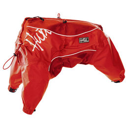 Produktbild von Hurtta Outdoor Fleece Overall für Hunde wasserdicht rot
