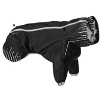 Produktbild von Hurtta Rain Blocker Regenmantel für Hunde schwarz Größe 65 cm