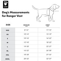 Produktbild von Hurtta Ranger Warnweste für Hunde Orange XS Waterproof