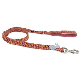 Hurtta Razzle-Dazzle Spring Hundleine aus recyceltem Polyester in Rot, 180cm x 25mm - 180 cm – Bild 1 von 4