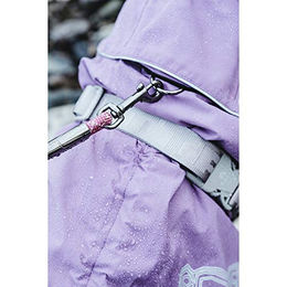 Hurtta Regenmantel Drizzle Softshell Wasserabweisend Lila – Bild 1 von 4