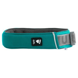 Hurtta Rover Hundehalsband für mittelgroße bis große Hunde aus bluesign-geprüftem Polyester in Türkis 35-45 cm – Bild 1 von 2