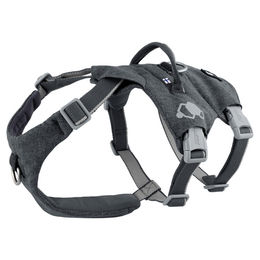 Hurtta Safeguard ECO Sicherheitsgeschirr für Hunde aus Polyester in Blackberry Grau 45-60 cm – Bild 1 von 2