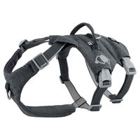 Produktbild von Hurtta Safeguard Harness Eco Hundegeschirr Blackberry Grau 65-80 cm