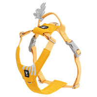 Produktbild von Hurtta Seeker Hundegeschirr Honey Gelb Beige für Welpen Klein und Mittel 45-60 cm