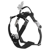 Produktbild von Hurtta Seeker Hundegeschirr Raven Schwarz Größe 35-45 cm