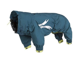 Produktbild von Hurtta Slush Outdoor-Hundejacke Granitschwarz Wacholderfarben
