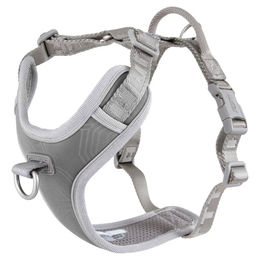 Hurtta Venture No-Pull Hundegeschirr Sportgeschirr aus Nylon Grau 40-45 cm – Bild 1 von 5