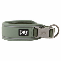 Hurtta Weekend Warrior ECO Hundehalsband wasserfest aus Polyester Grün 55-65 cm - 1 Stk. – Bild 1 von 8