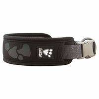 Produktbild von Hurtta Weekend Warrior Hundehalsband Schwarz aus Polyester wasserdicht Größe L 55-65 cm