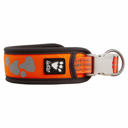 Produktbild von Hurtta Weekend Warrior Hundehalsband wasserfest Polyester Neonorange 25-35 cm