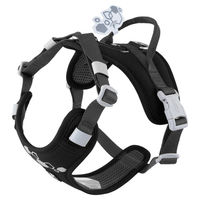 Produktbild von Hurtta Weekend Warrior II ECO Hundegeschirr Schwarz 40-50 cm