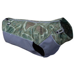 Produktbild von Hurtta Worker Warnweste für Hunde grün camouflage wasserabweisend Größe XS