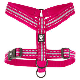 Produktbild von Hurtta Y-Geschirr V2 für Hunde Kirsche mit Neopren Brustumfang 40 cm - 45 cm