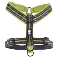 Produktbild von Hurtta Y-Geschirr V2 Outdoor Hundegeschirr Birkengrün mit Neopren