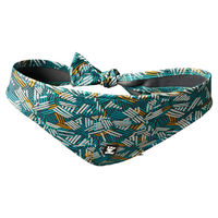 Produktbild von Hurtta Zhero Safety Bandana ECO Hundehalstuch wasserdicht Größe M Peacock