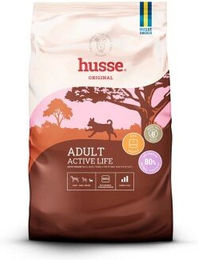 husse Adult Active Life Mini Hundefutter mit Lachs für kleine Hunderassen 4 kg – Bild 1 von 3