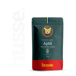 husse Aptit Hundefutter Huhn Stückchen in Sauce 800g – Bild 1 von 2