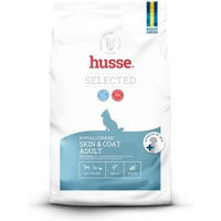 Produktbild von husse Hypoallergenic Skin & Coat Adult Hundefutter für kleine Rassen mit Lachs, hypoallergen und monoprotein, 6 kg - 2 kg