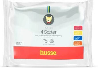 Husse Katzenfutter Sortiment 13 Beutel Stückchen in Sauce – Bild 1 von 1