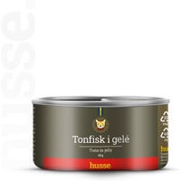 Produktbild von Husse Katzenfutter Thunfisch in Gelee 48 Dosen à 80 g ohne Farb- und Aromastoffe