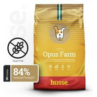 Produktbild von Husse Opus Farm Hundetrockenfutter Huhn & Kartoffel glutenfrei 36 kg (3 x 12 kg)