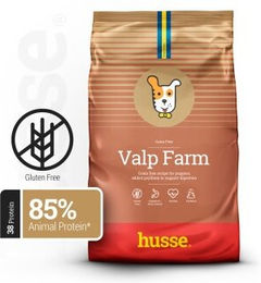 husse Valp Farm Hundetrockenfutter Welpe Huhn und Kartoffel getreidefrei glutenfrei 12 kg – Bild 1 von 3