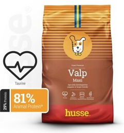 Husse Valp Maxi Welpenfutter Huhn & Reis mit großen Kroketten ohne Farb- und Aromastoffe 15 kg – Bild 1 von 3