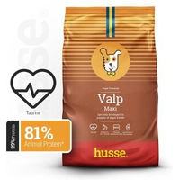Produktbild von Husse Valp Maxi Welpenfutter Huhn & Reis mit großen Kroketten ohne Farb- und Aromastoffe 15 kg