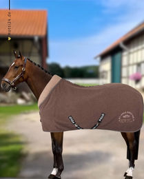 Produktbild von HV Polo Abschwitzdecke Hyder Walnut aus Plüsch in Braun