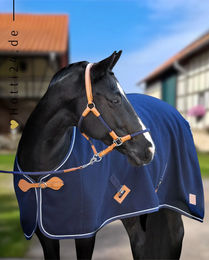 Produktbild von HV Polo Abschwitzdecke Scottie Navy Blau Fleece